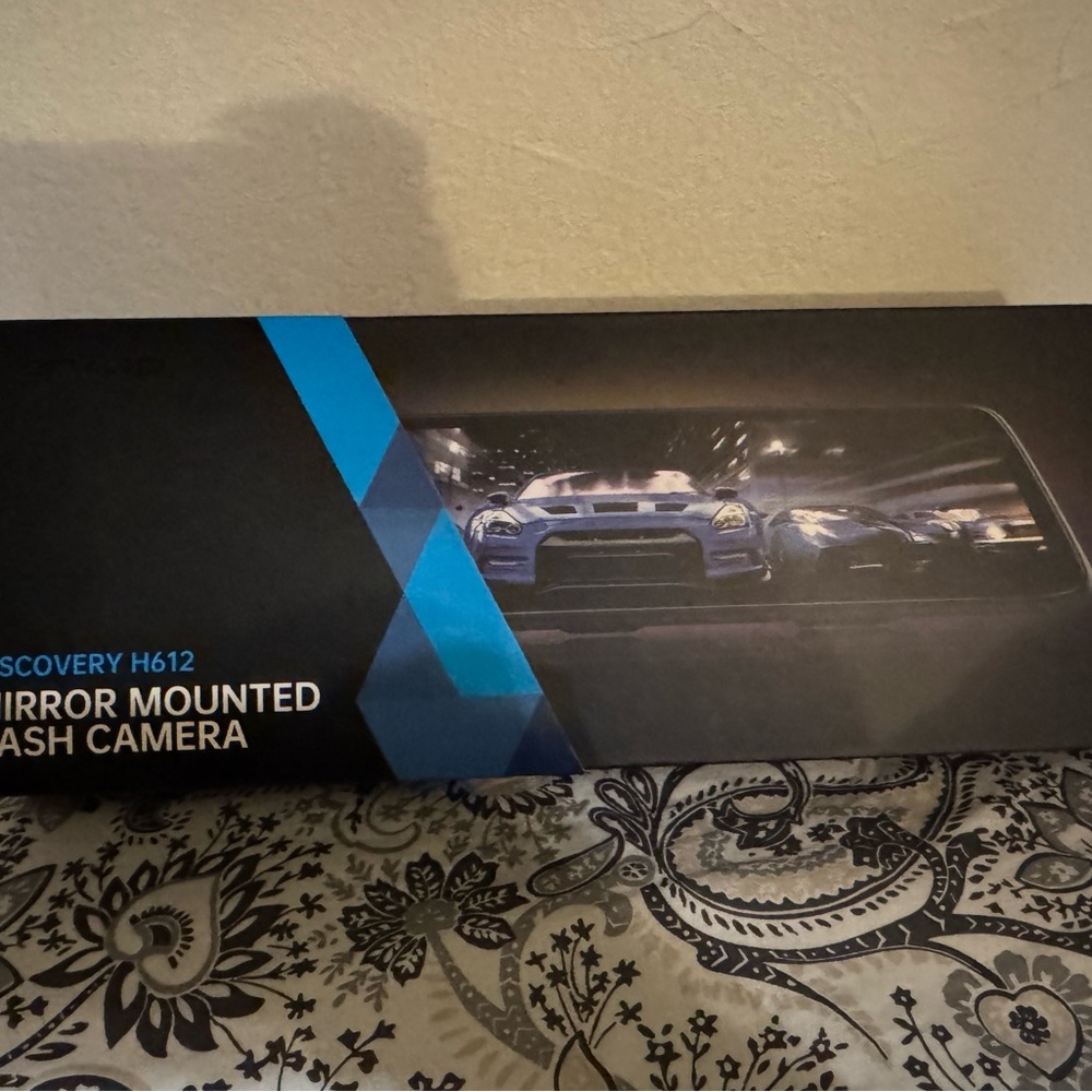 Discovery Black In-Mirror Video Dash Camera